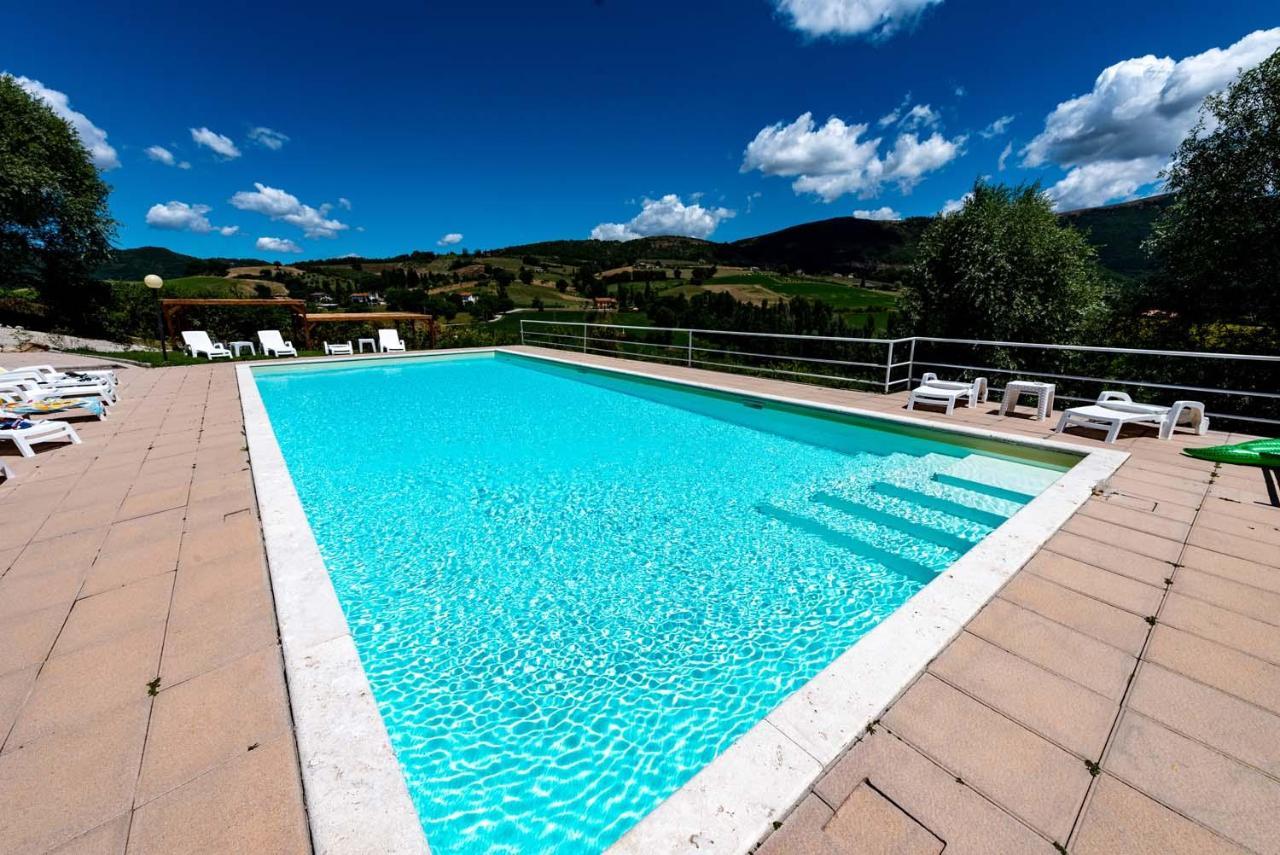 Abadia Farneto Villa Gubbio Dış mekan fotoğraf