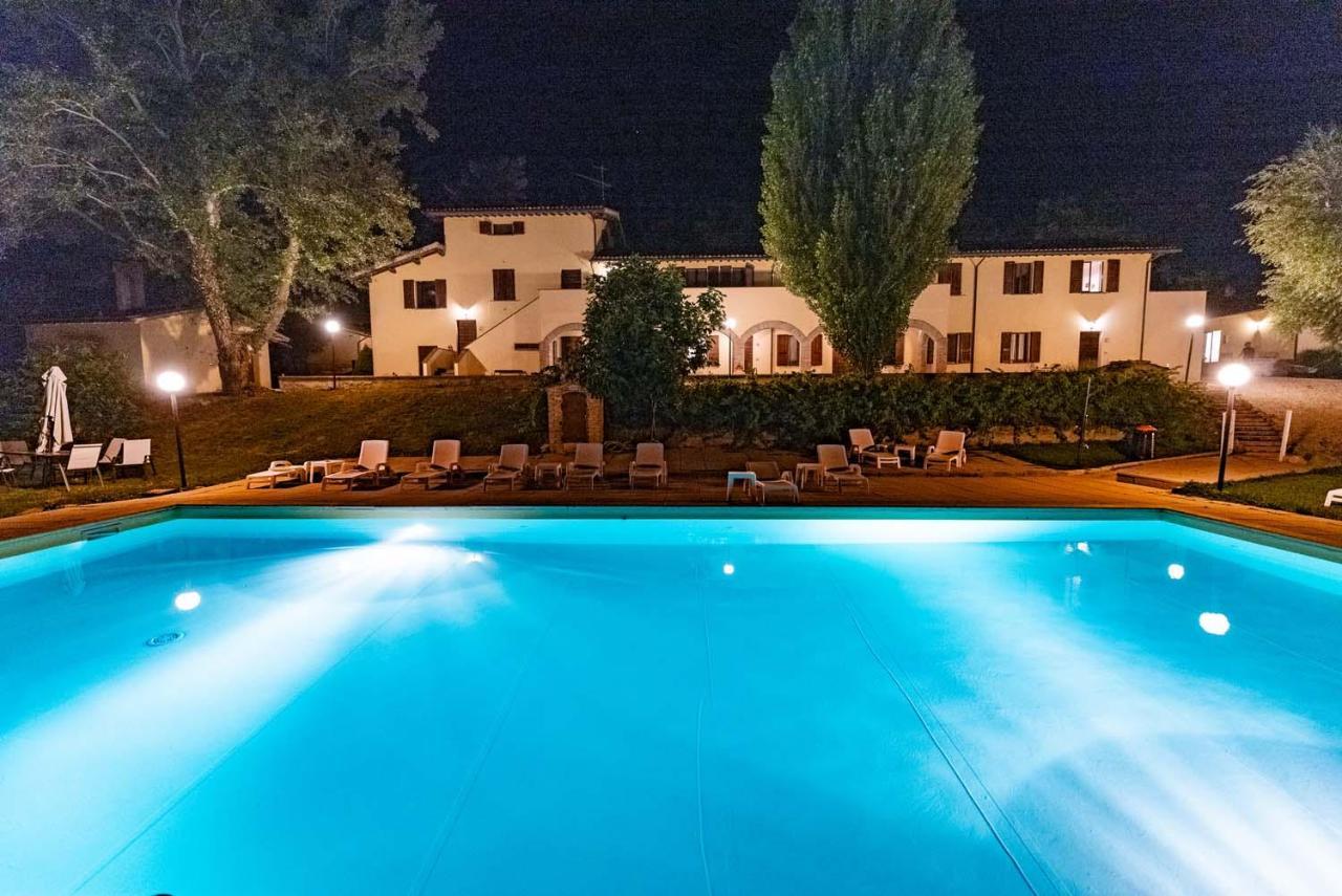 Abadia Farneto Villa Gubbio Dış mekan fotoğraf