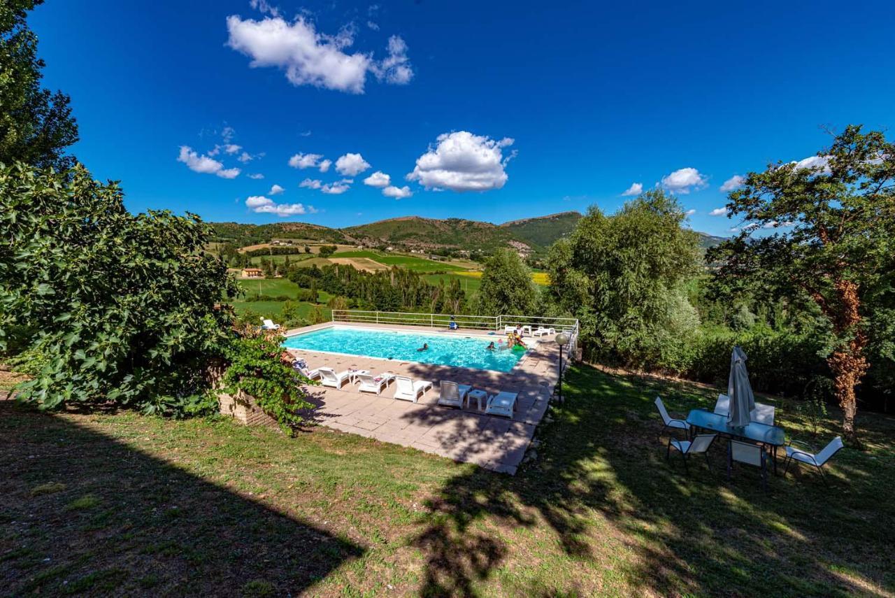 Abadia Farneto Villa Gubbio Dış mekan fotoğraf