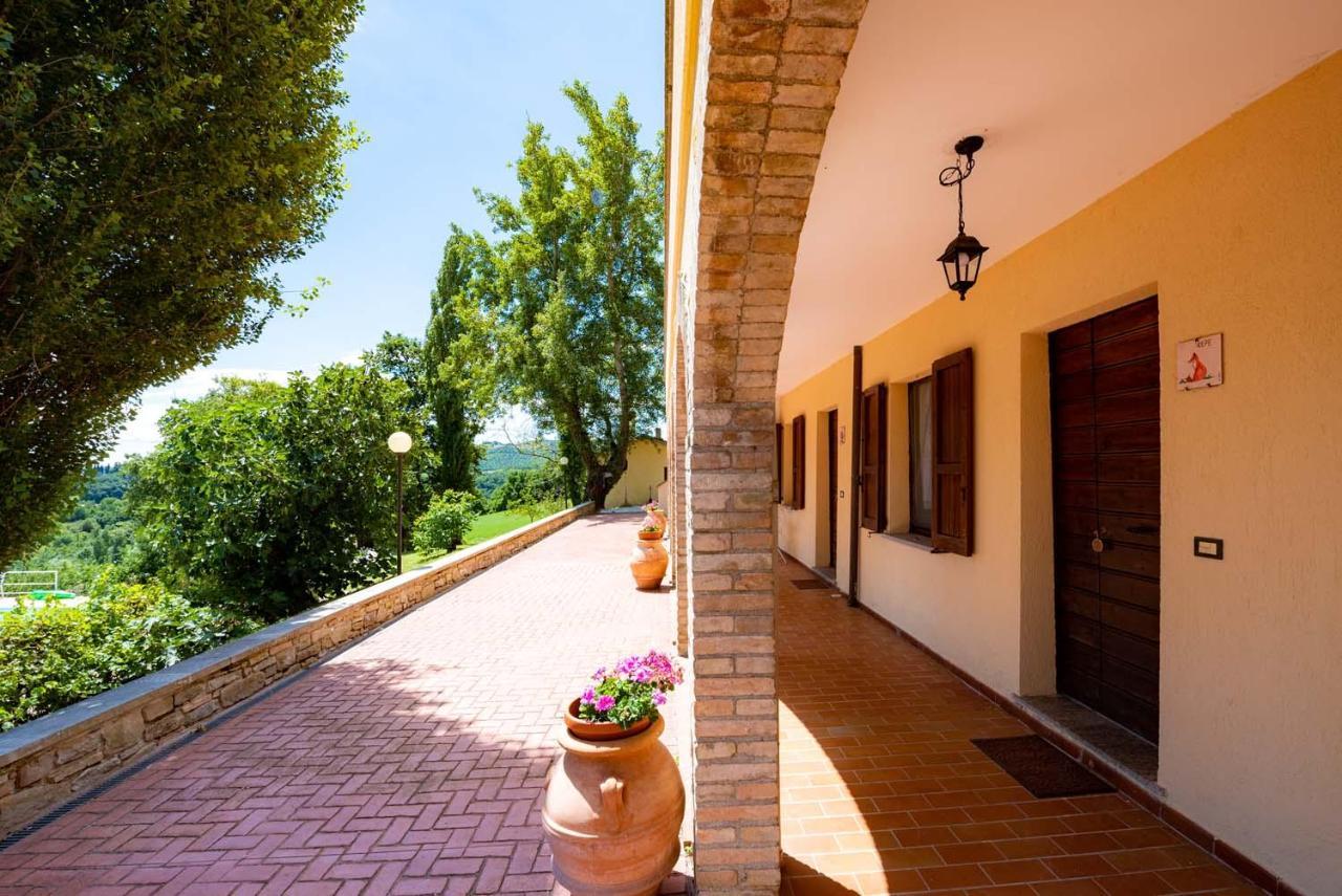 Abadia Farneto Villa Gubbio Dış mekan fotoğraf