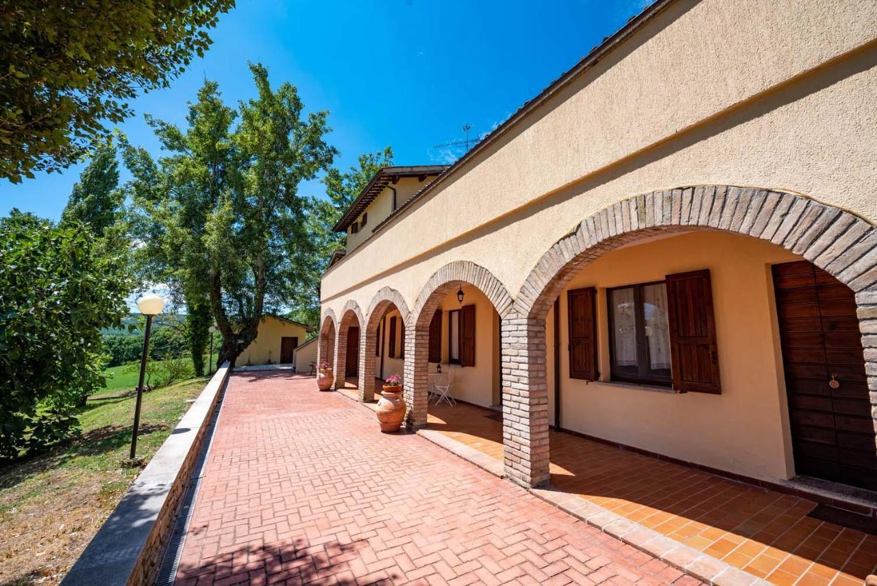 Abadia Farneto Villa Gubbio Dış mekan fotoğraf