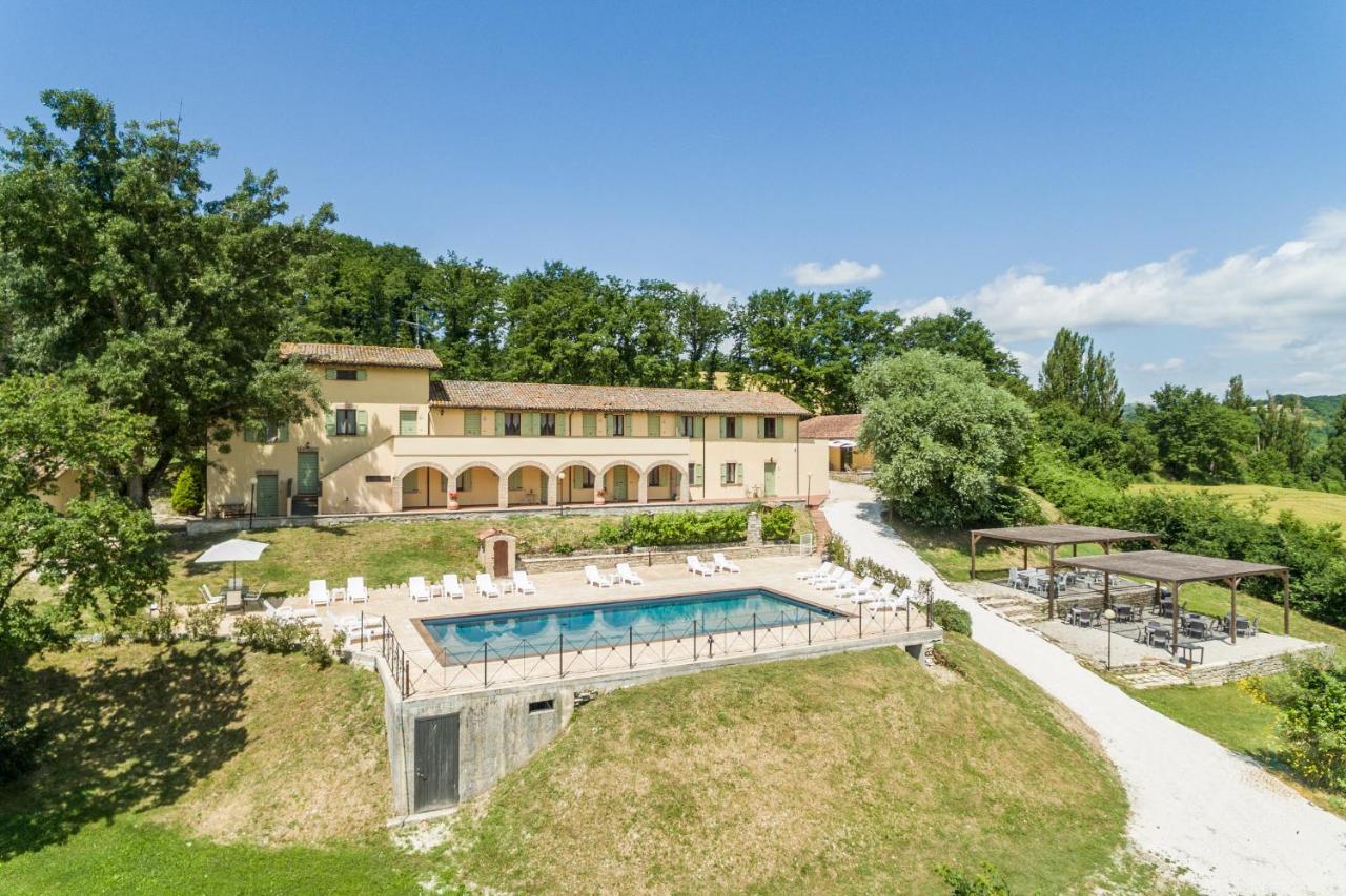 Abadia Farneto Villa Gubbio Dış mekan fotoğraf