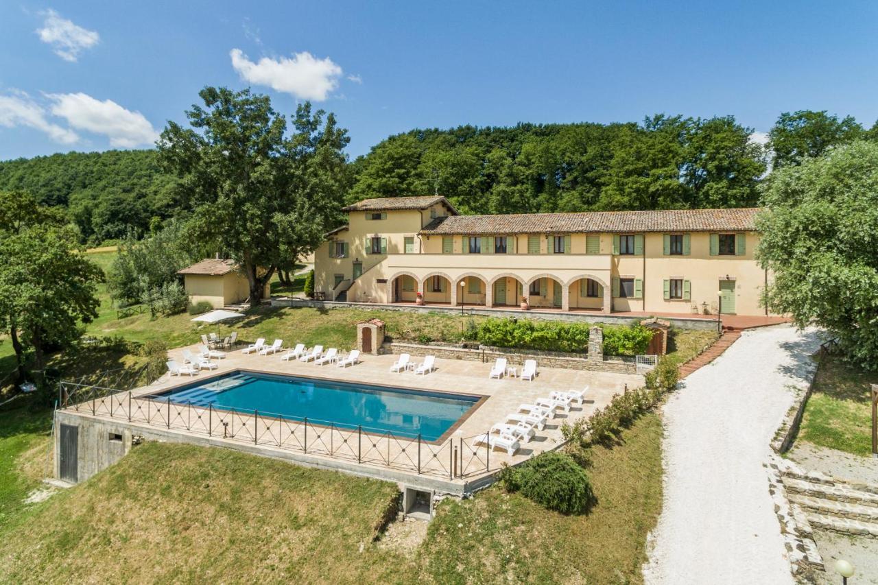 Abadia Farneto Villa Gubbio Dış mekan fotoğraf