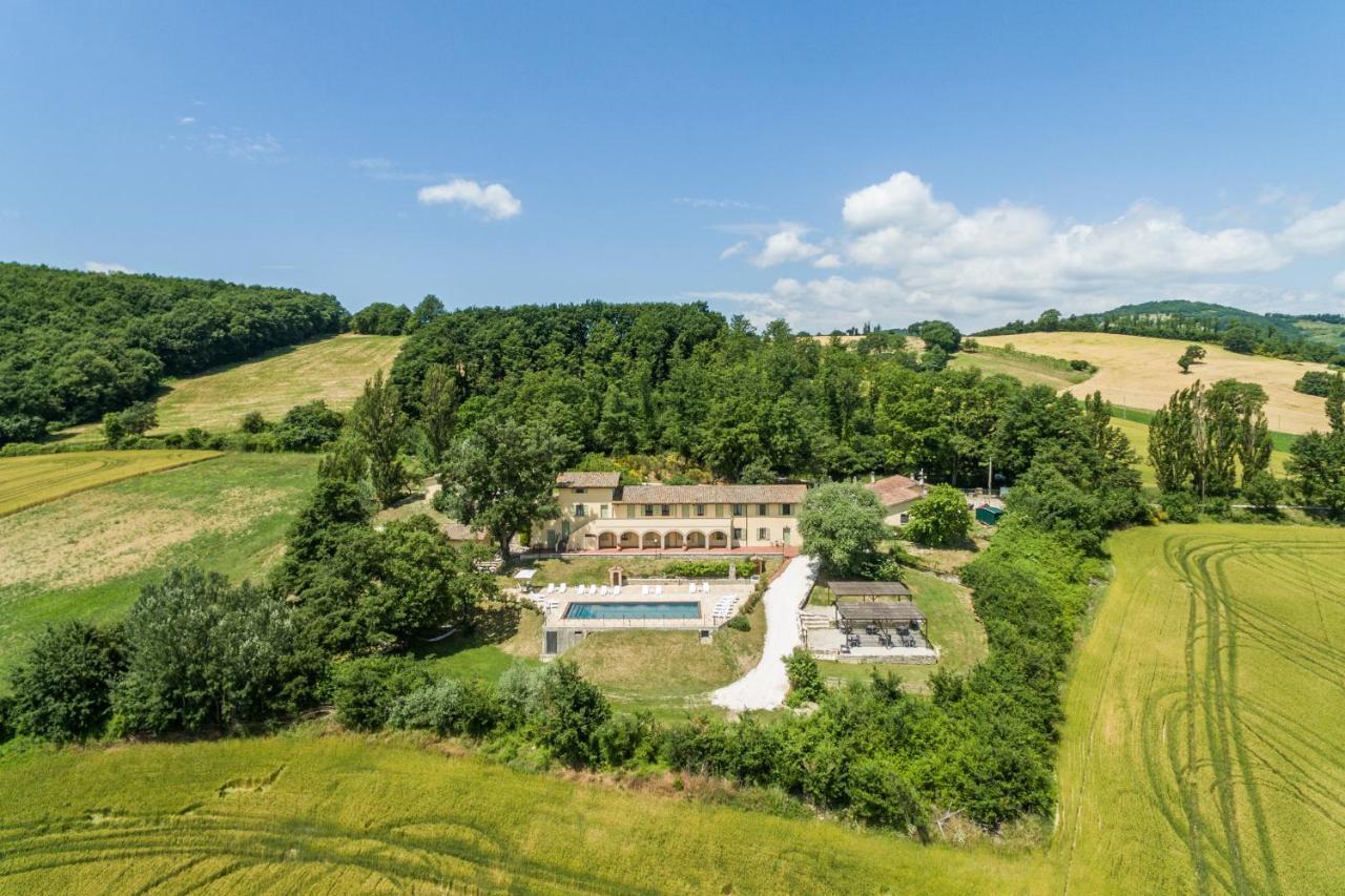 Abadia Farneto Villa Gubbio Dış mekan fotoğraf