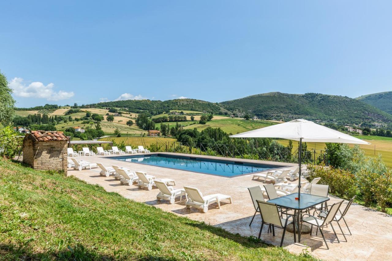Abadia Farneto Villa Gubbio Dış mekan fotoğraf