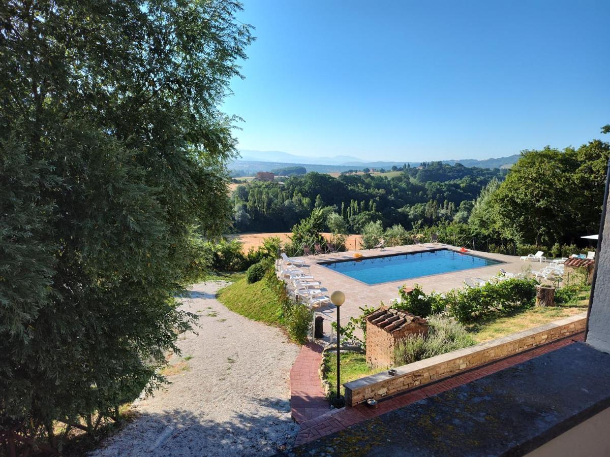 Abadia Farneto Villa Gubbio Dış mekan fotoğraf